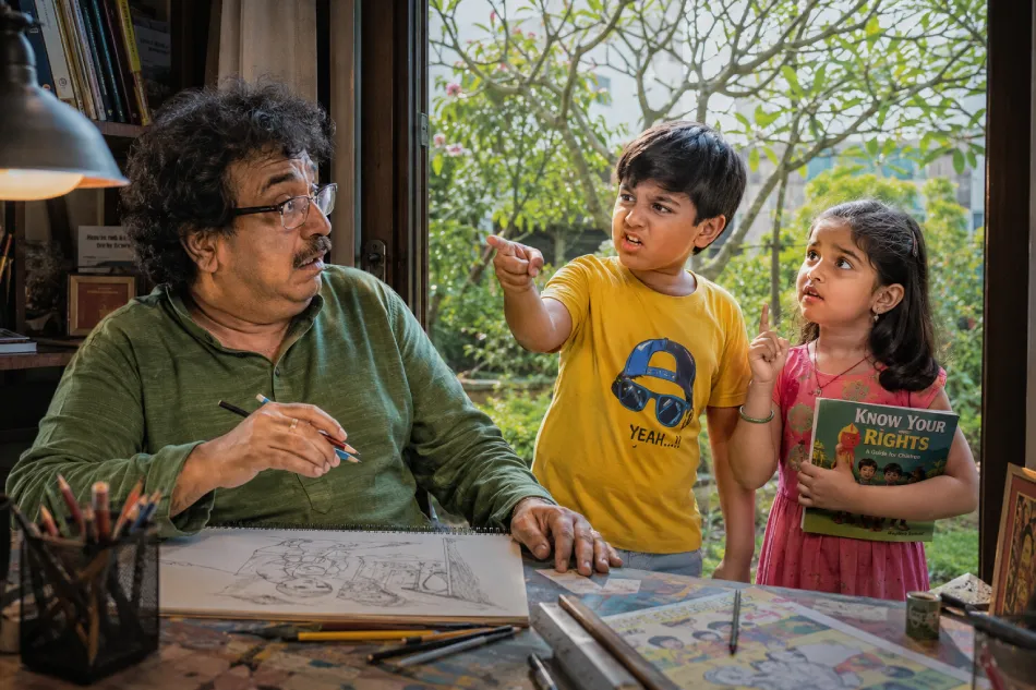 খুদে গোয়েন্দা ও আঁকিয়ের কাণ্ড